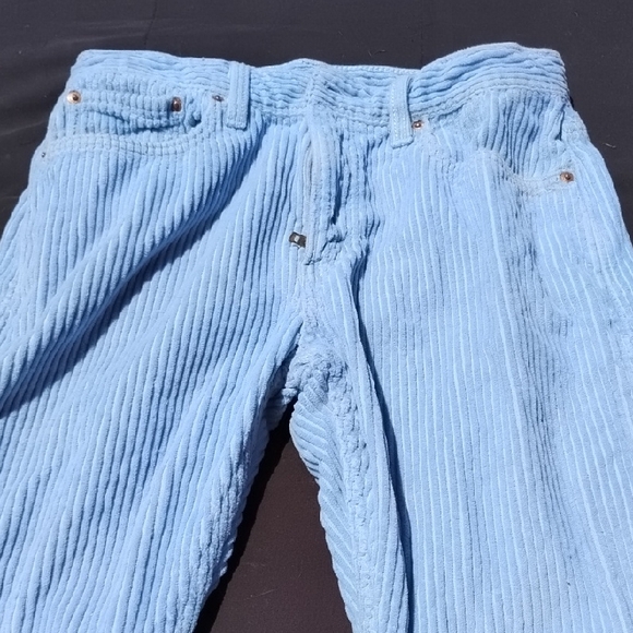 Levis Mens Light Blue Corduroy Pants - Picture 1 of 11